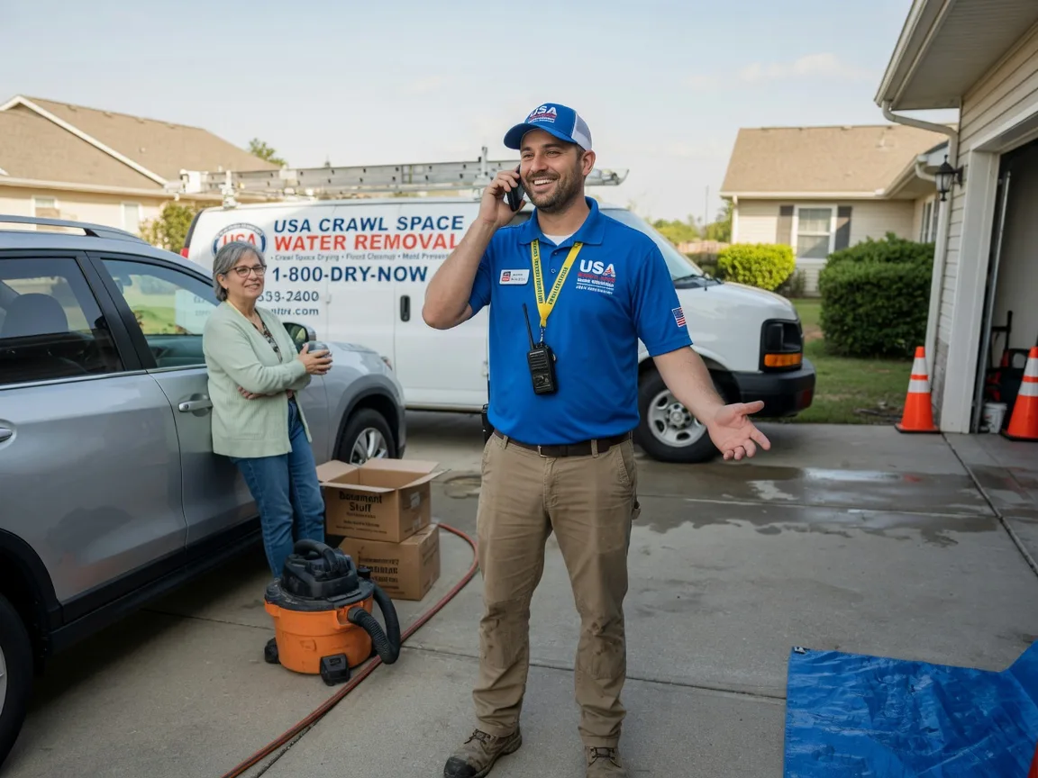 Crawl Space Water Removal Biscoe, NC FAQs
